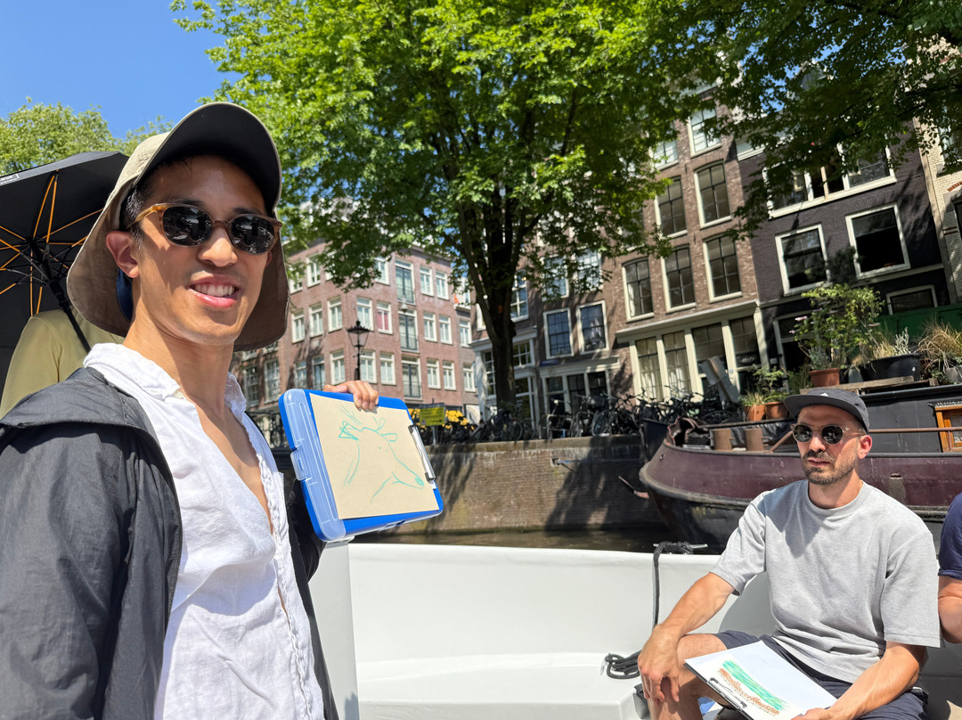 Amsterdam Art Boat-阿姆斯特丹必去景点