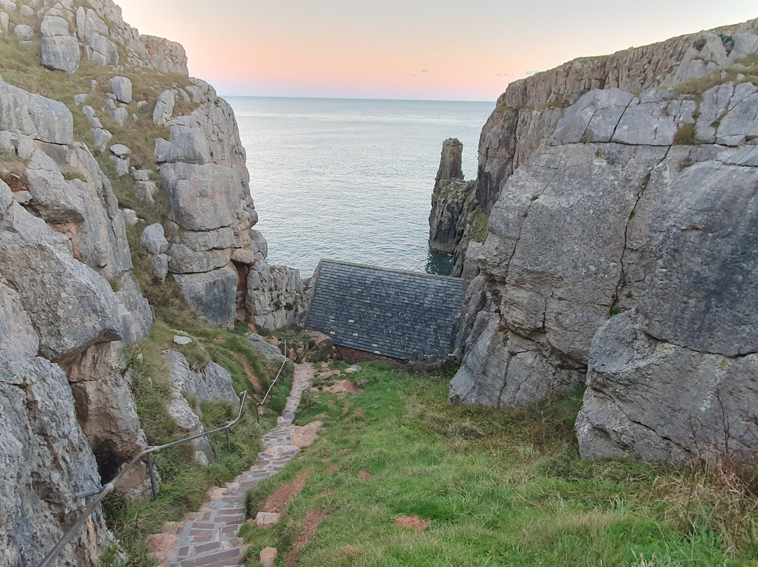 St Govan's Chapel-Stackpole必去景点