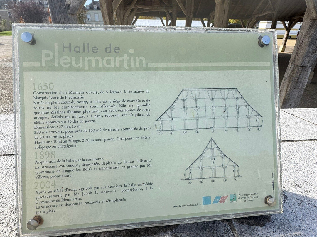 Halle de Pleumartin-Pleumartin必去景点