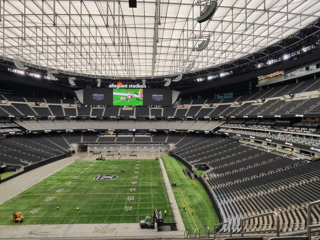 Allegiant Stadium Tours-拉斯维加斯必去景点