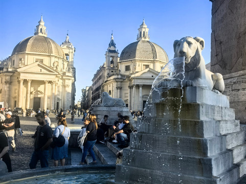 Fontana dei Leoni-罗马必去景点
