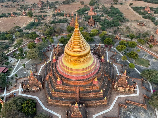 蒲甘热气球之旅-蒲甘必去景点