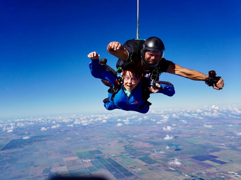 Skydive Spaceland Florida-克莱维斯顿必去景点