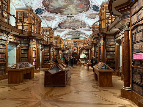 圣加仑修道院图书馆（Stiftsbibliothek）-圣加仑必去景点