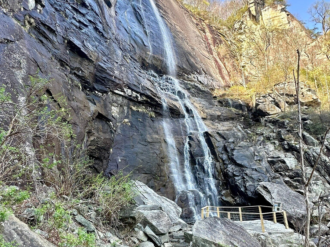Hickory Nut Falls Trail-Chimney Rock必去景点