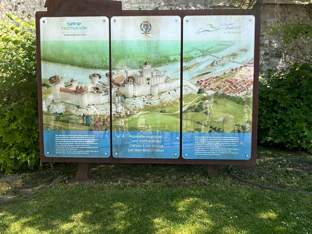 Château Gaillard-Les Andelys必去景点