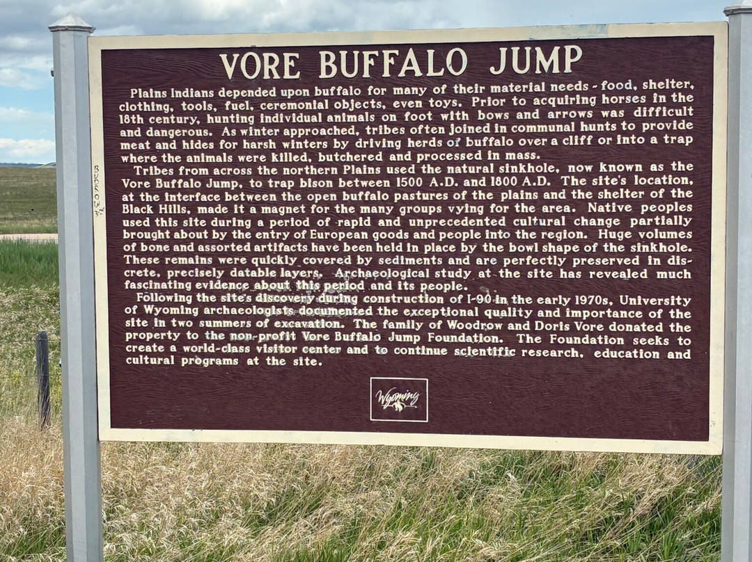 Vore Buffalo Jump-Beulah必去景点