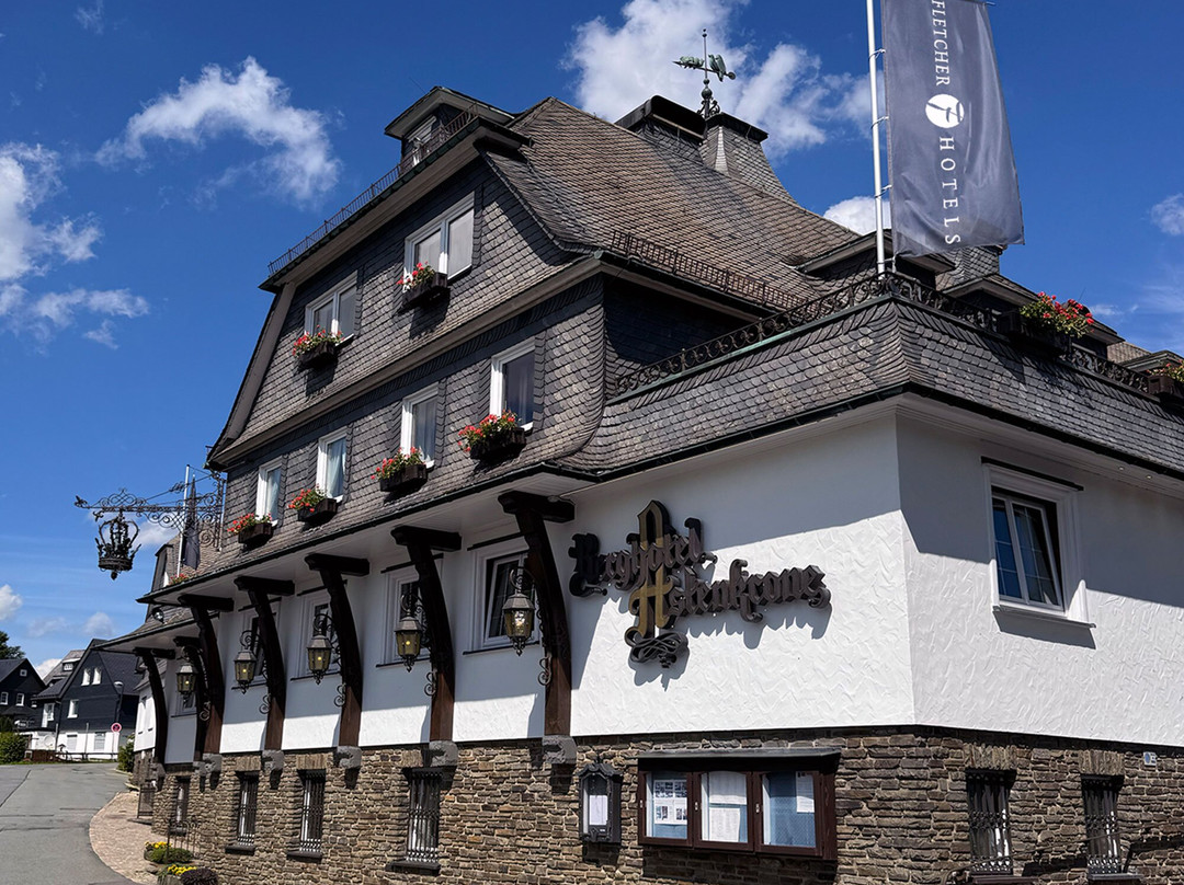 Winterberg酒店住宿-Romantik Berghotel Astenkrone