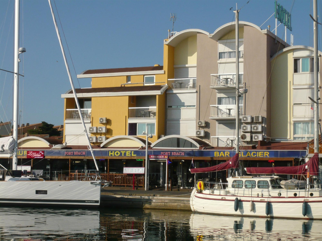 Gruissan酒店住宿-Hotel Port Beach