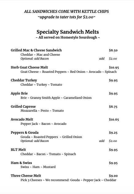 The Grilled Cheese Shack