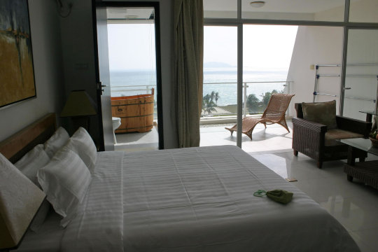 三亚游牧虎度假公寓市区海滨店-客卧