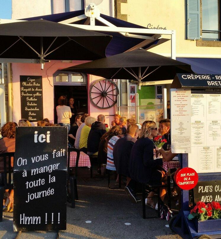 Ile-Tudy餐馆和美食-Creperie de la Cale