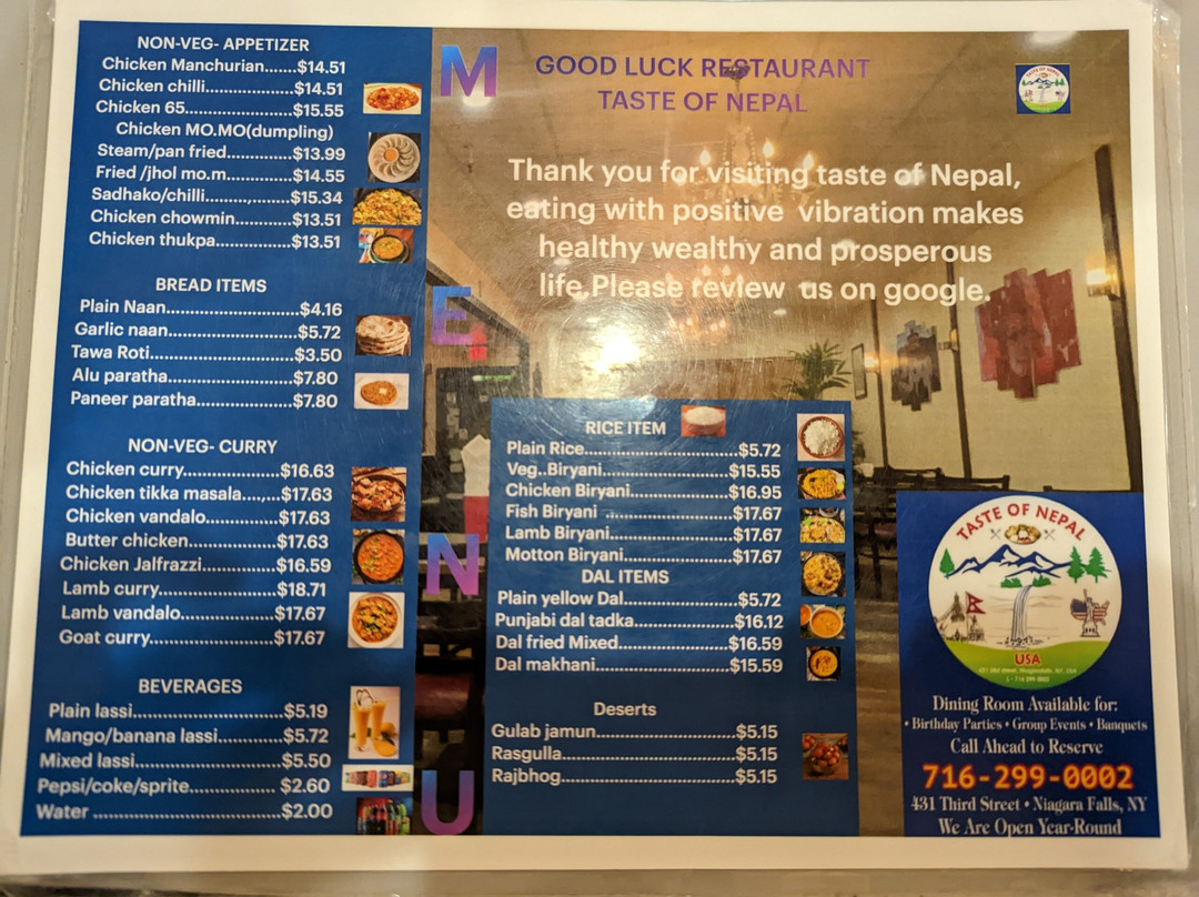 Good Luck Restaurant (Taste of Nepal)