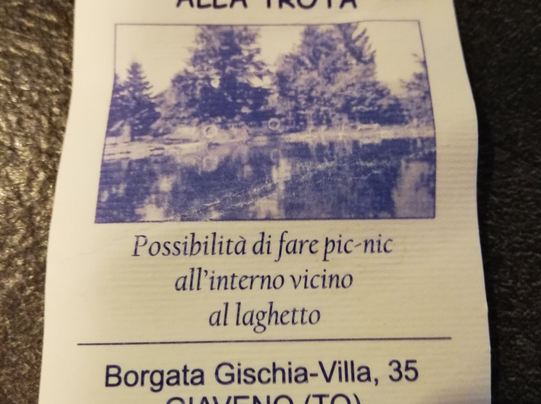 Laghetto Di Pesca Facilitata Alla Trota景点图片