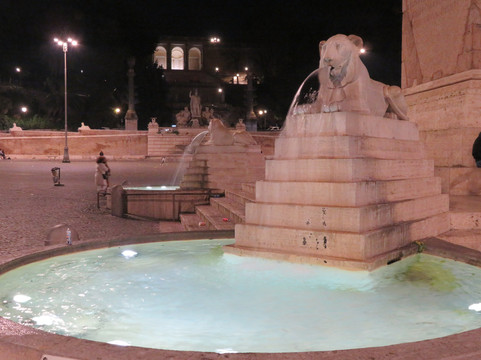Fontana dei Leoni-罗马必去景点