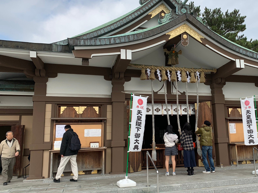 Kameyama Hachimangu Shrine-下关市必去景点