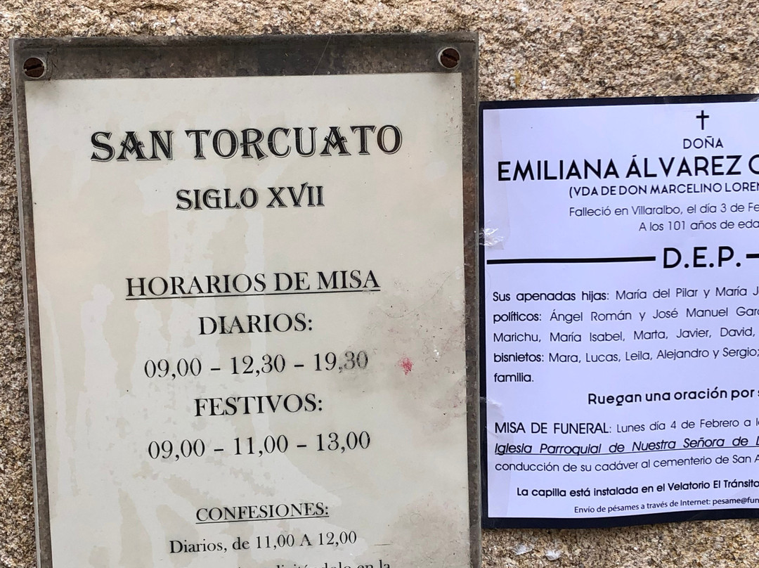 Iglesia de San Torcuato-萨莫拉必去景点