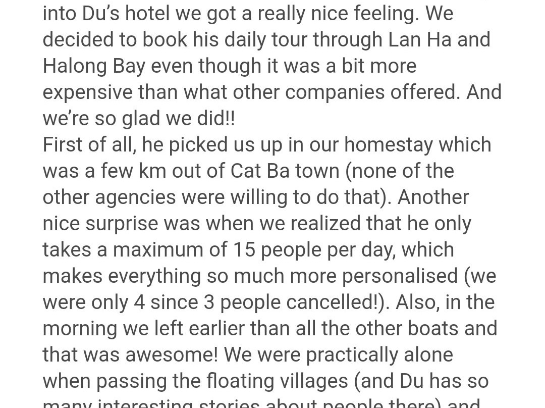 Cat Ba Smile Tours-卡巴必去景点