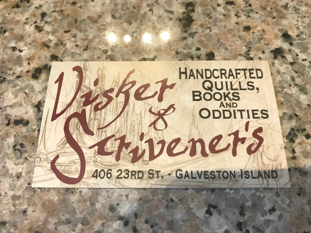 Visker & Scrivener's - Quills, Books & Oddities-盖维斯顿必去景点