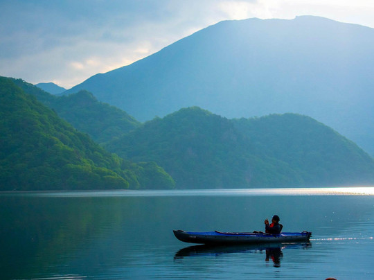 日光・中禅寺湖アクティビティ【カヌーツアー】ボンファイアー-日光市必去景点