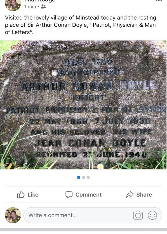 Grave of Sir Arthur Conan Doyle景点图片