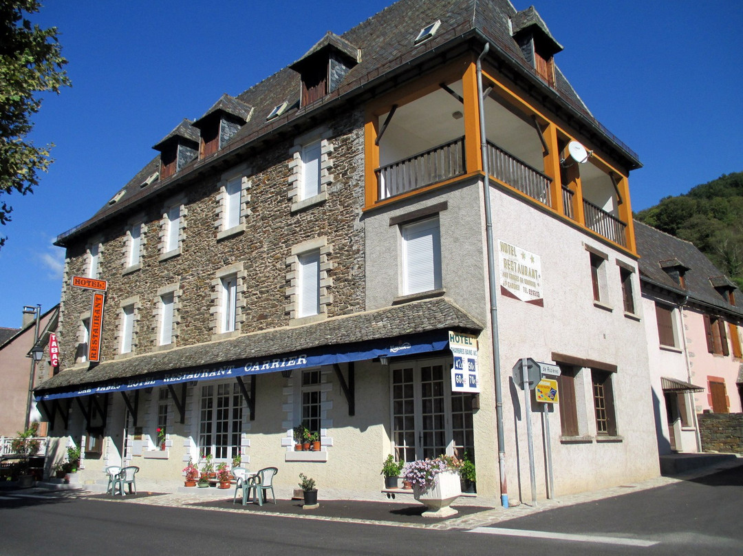 Dourdou峡谷旁