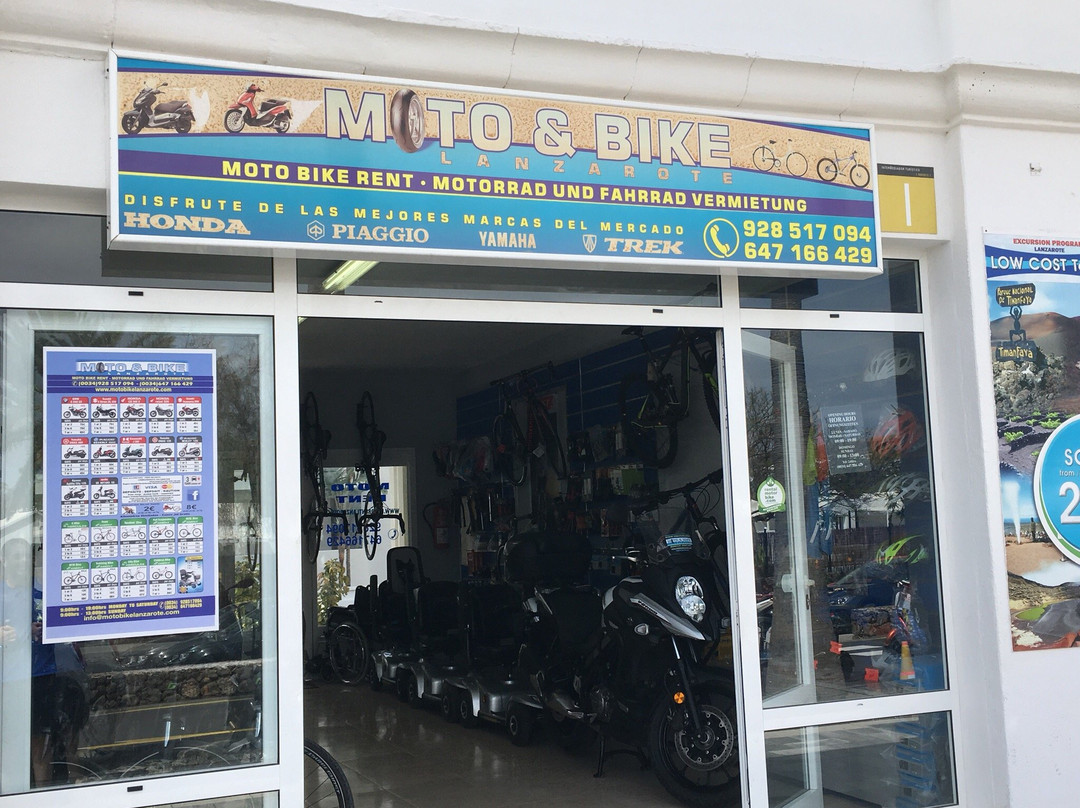 Moto & Bike Lanzarote-布兰卡滩必去景点