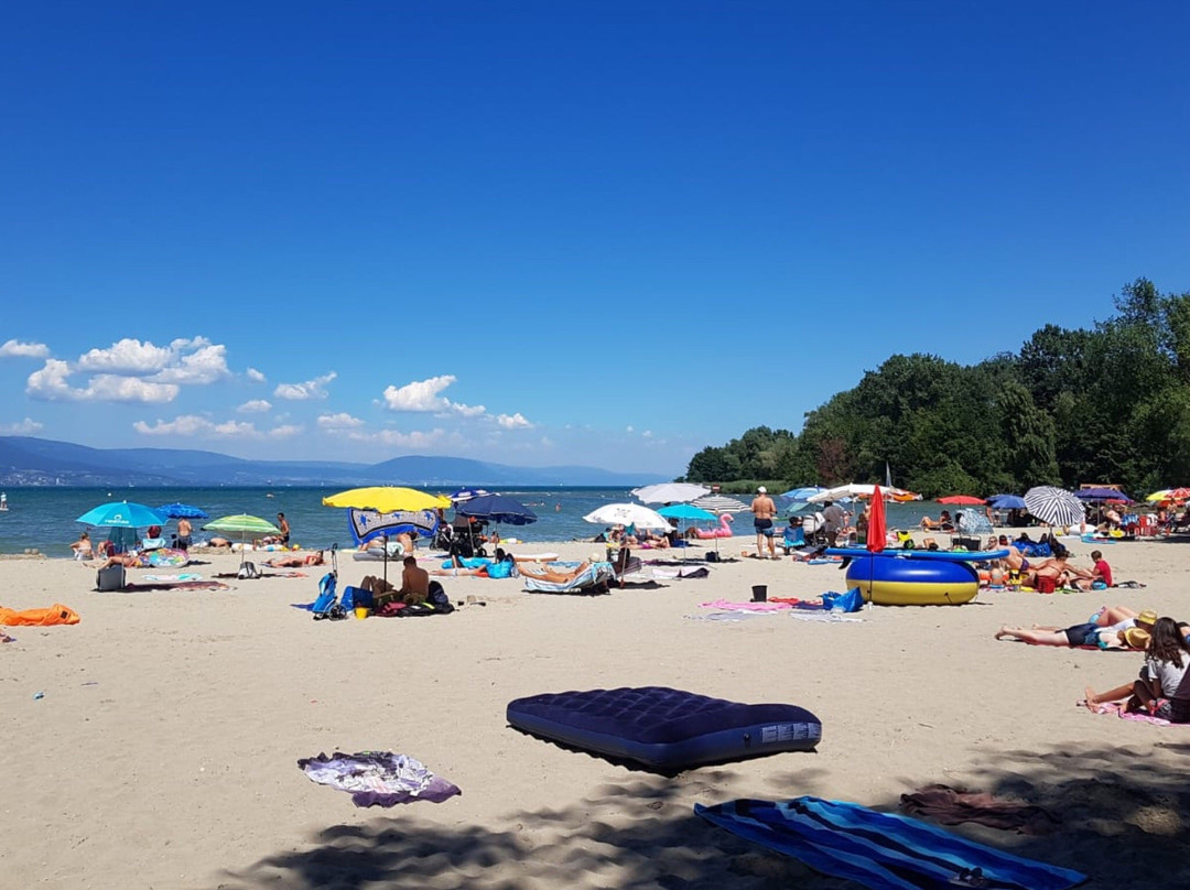 Plage des Pins-Yvonand必去景点