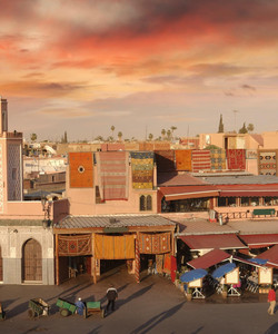 非洲馬拉喀什圖片