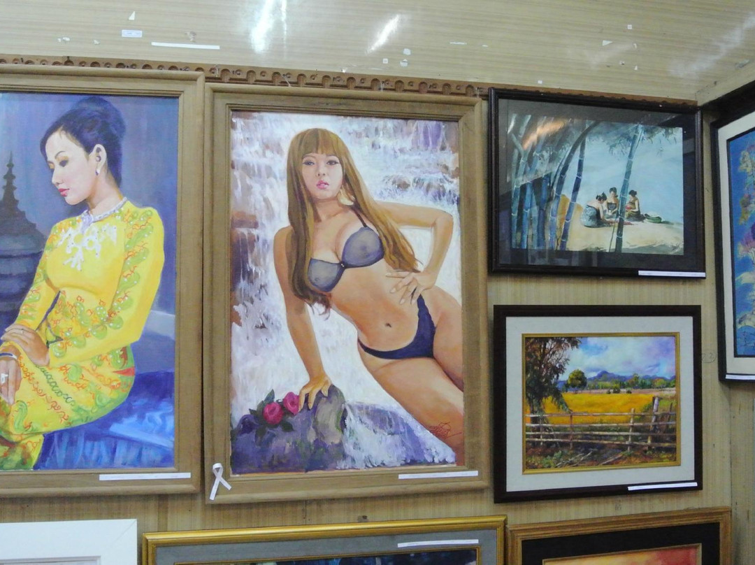 TAW WIN  ART GALLERY-仰光必去景点