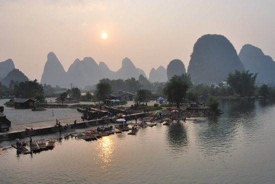 阳朔聚龙潭景点图片