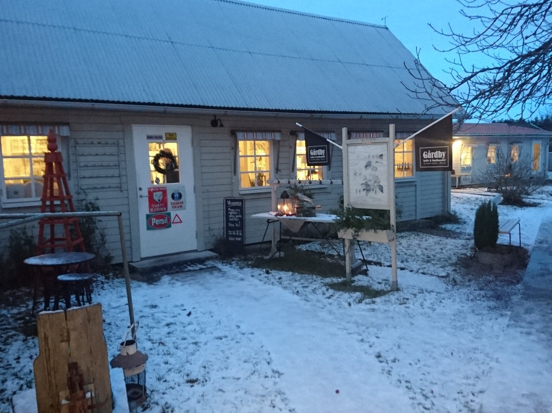Färjestaden餐馆和美食-Gardby Cafe