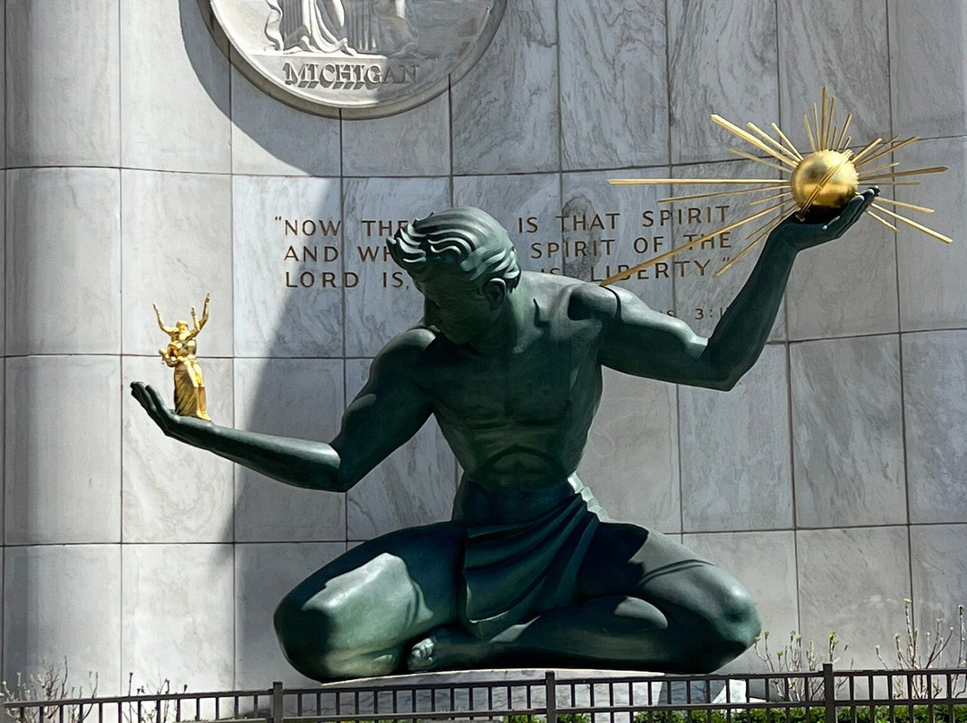 The Spirit of Detroit-底特律必去景点