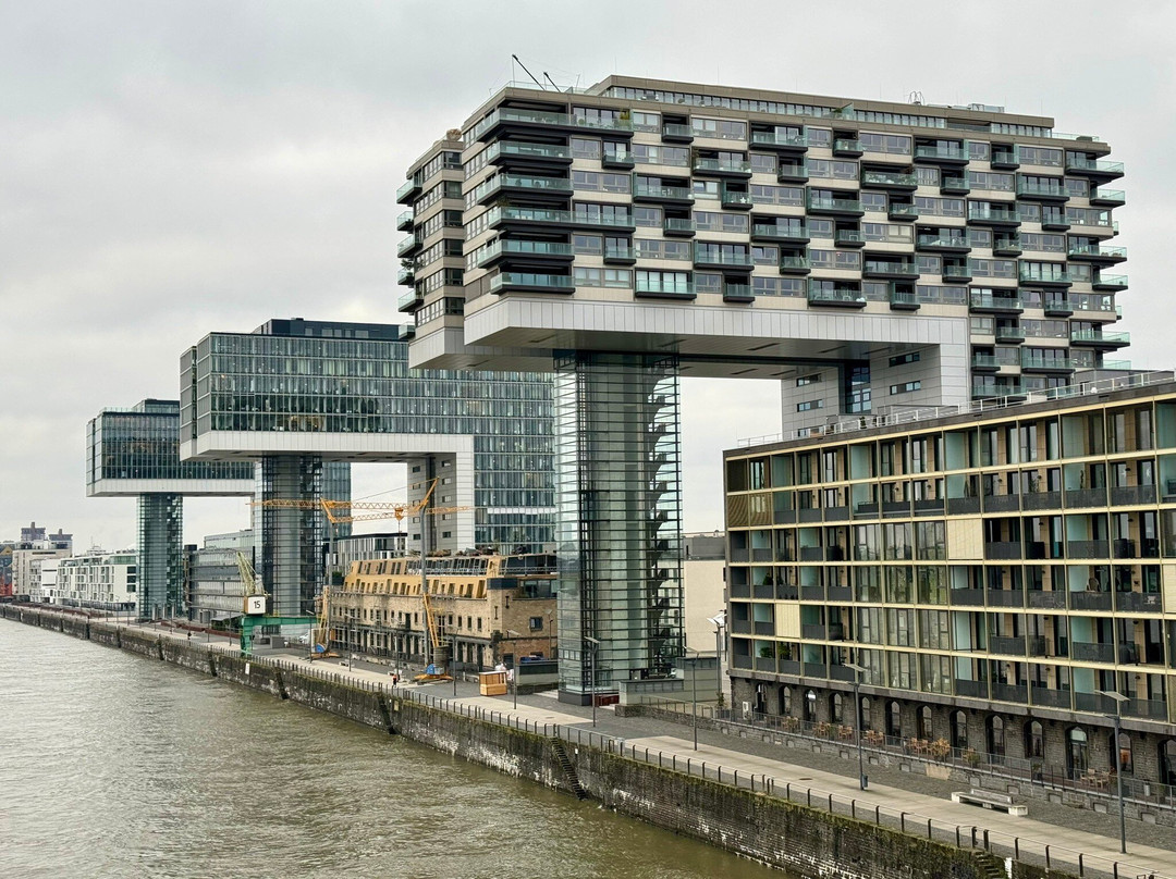 Kranhäuser im Rheinauhafen-科隆必去景点