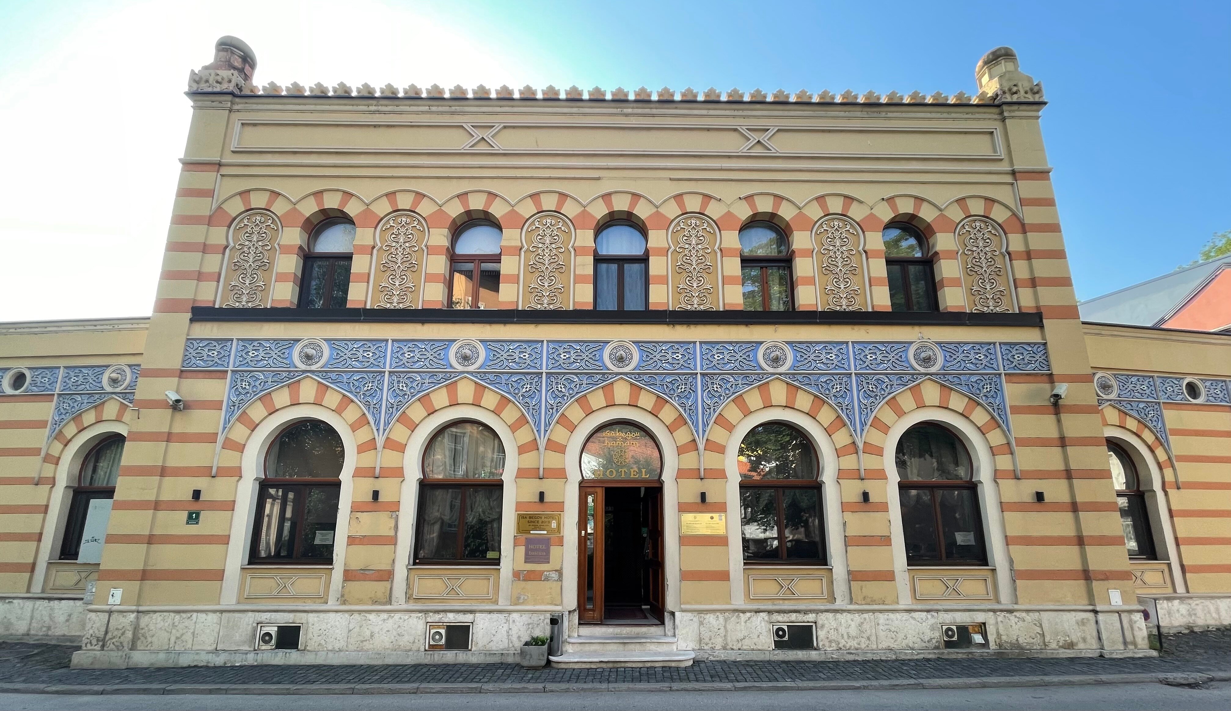 Isa Begov Hamam Hotel-浴室