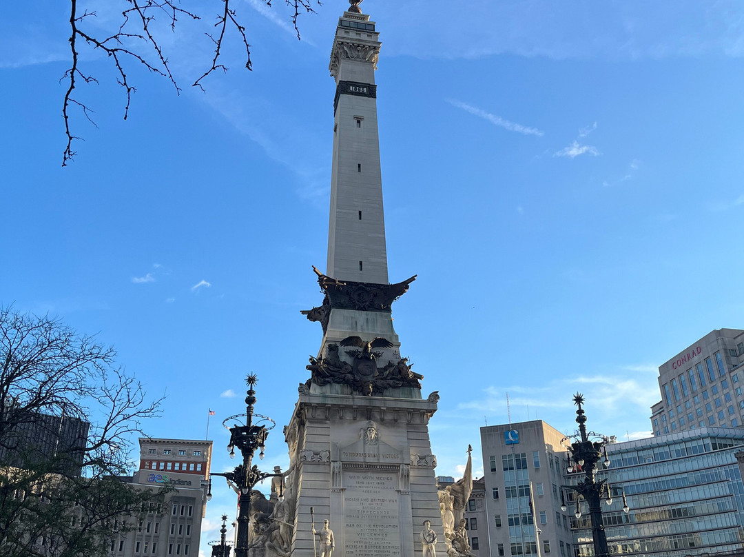 Monument Circle-印第安纳波利斯必去景点