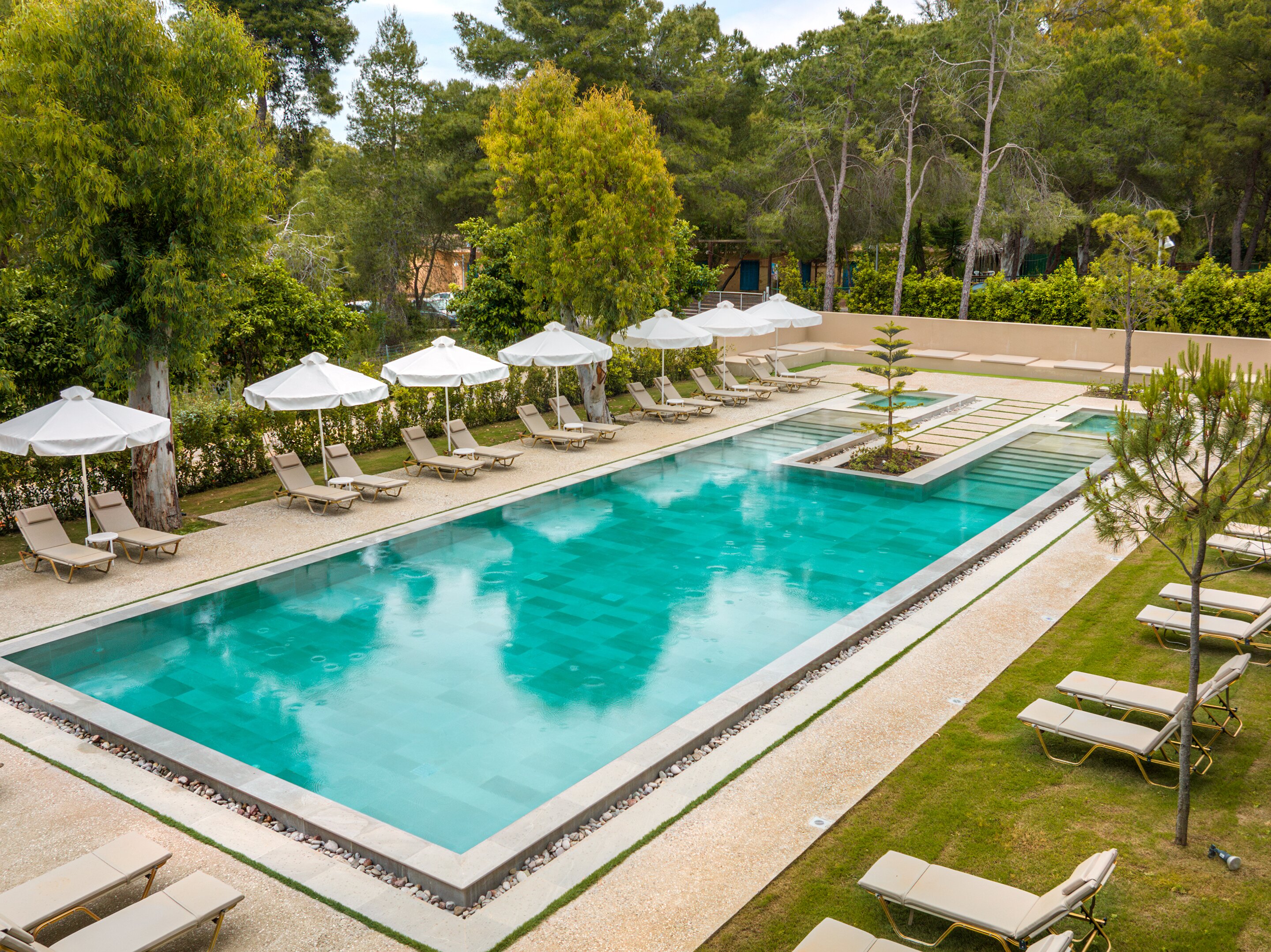 Grecotel Luxme Palms, At Riviera Olympia & Aqua Park-泳池