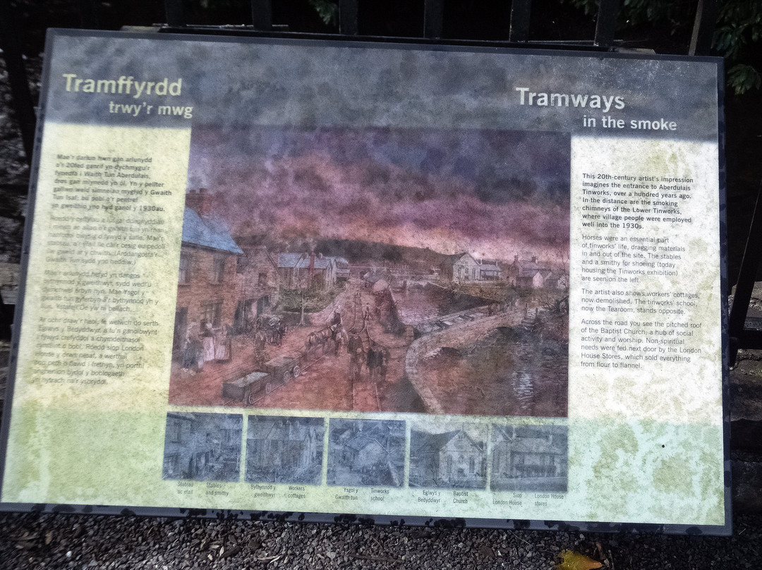 Aberdulais Tin Works & Waterfall景点图片