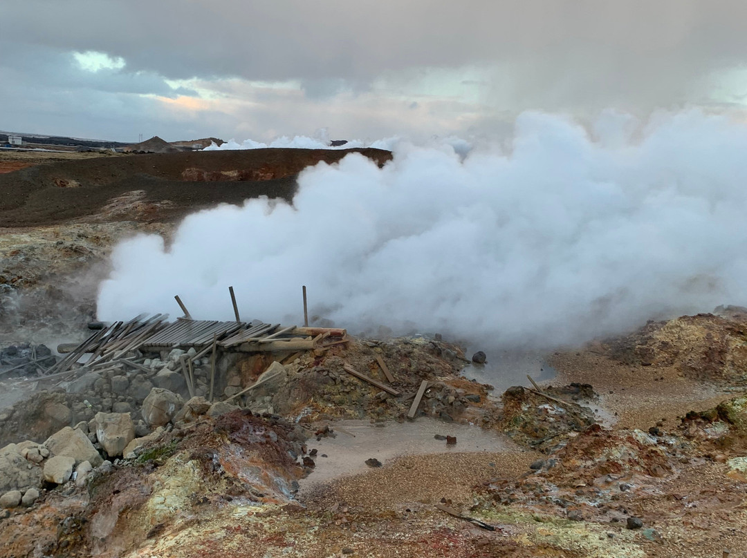 Gunnuhver Hot Springs-格林达维克必去景点