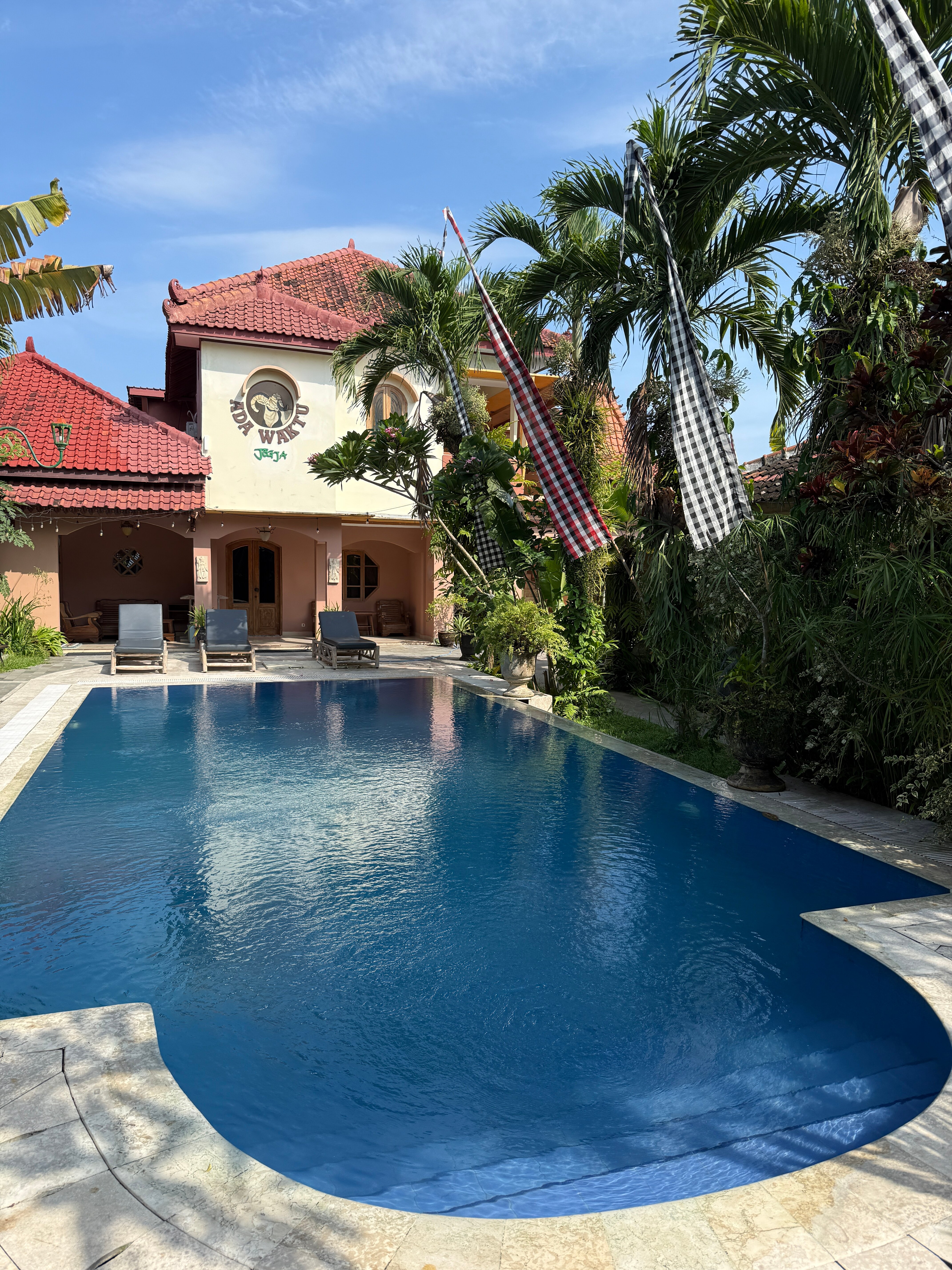 Ada Waktu Homestay Yogyakarta-泳池