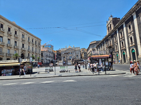 Piazza Stesicoro-卡塔尼亚必去景点