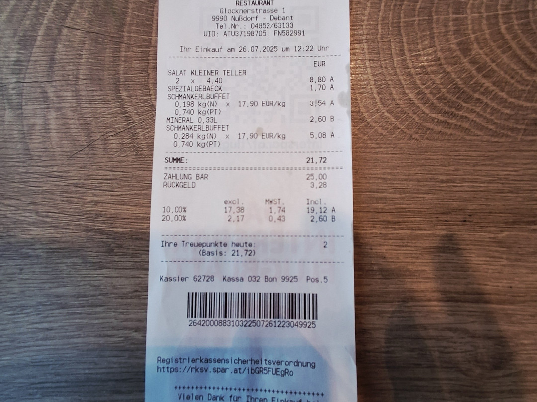 INTERSPAR-Restaurant