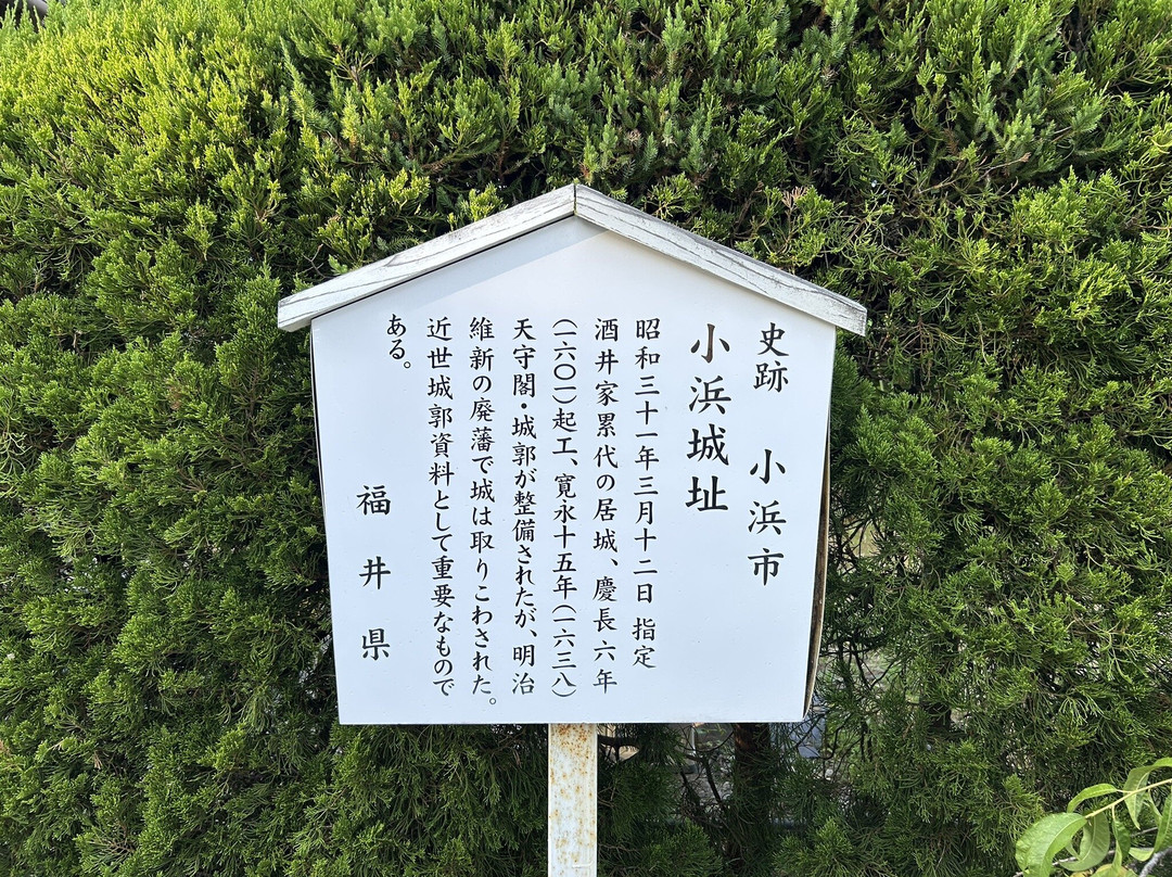 Obama Castle Ruinsz-小滨市必去景点
