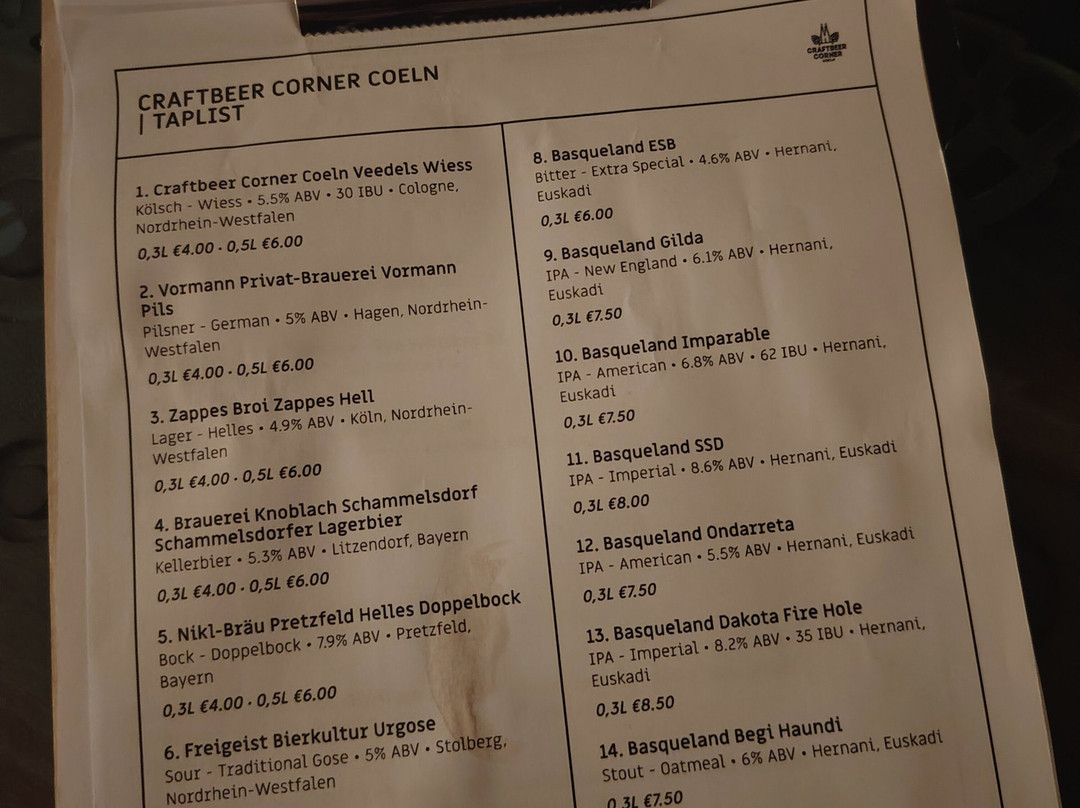 Craftbeer Corner Coeln-科隆必去景点