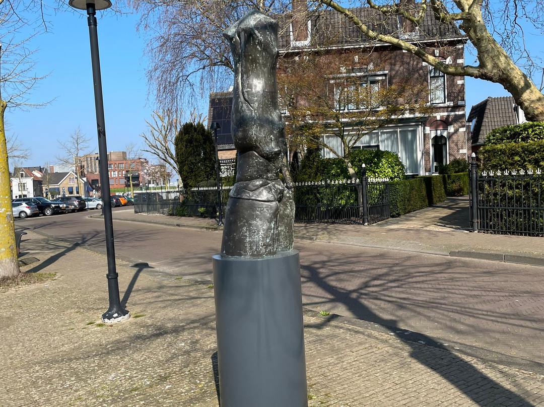 Beeld 'onderbeen van paard'