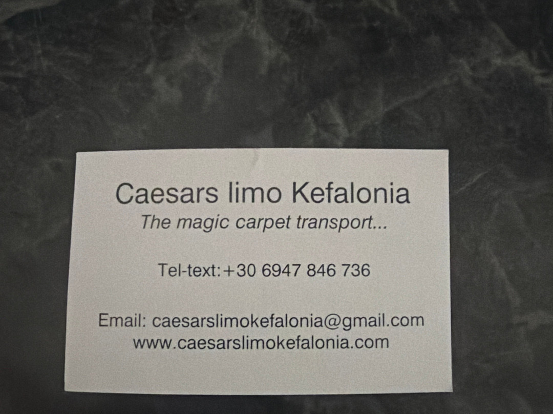 Caesars Limo Kefalonia-阿尔戈斯托利翁必去景点