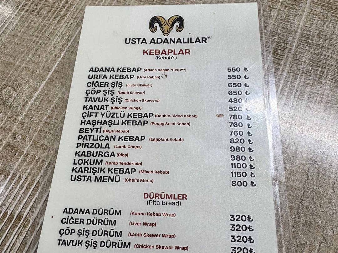 Usta Adanalilar