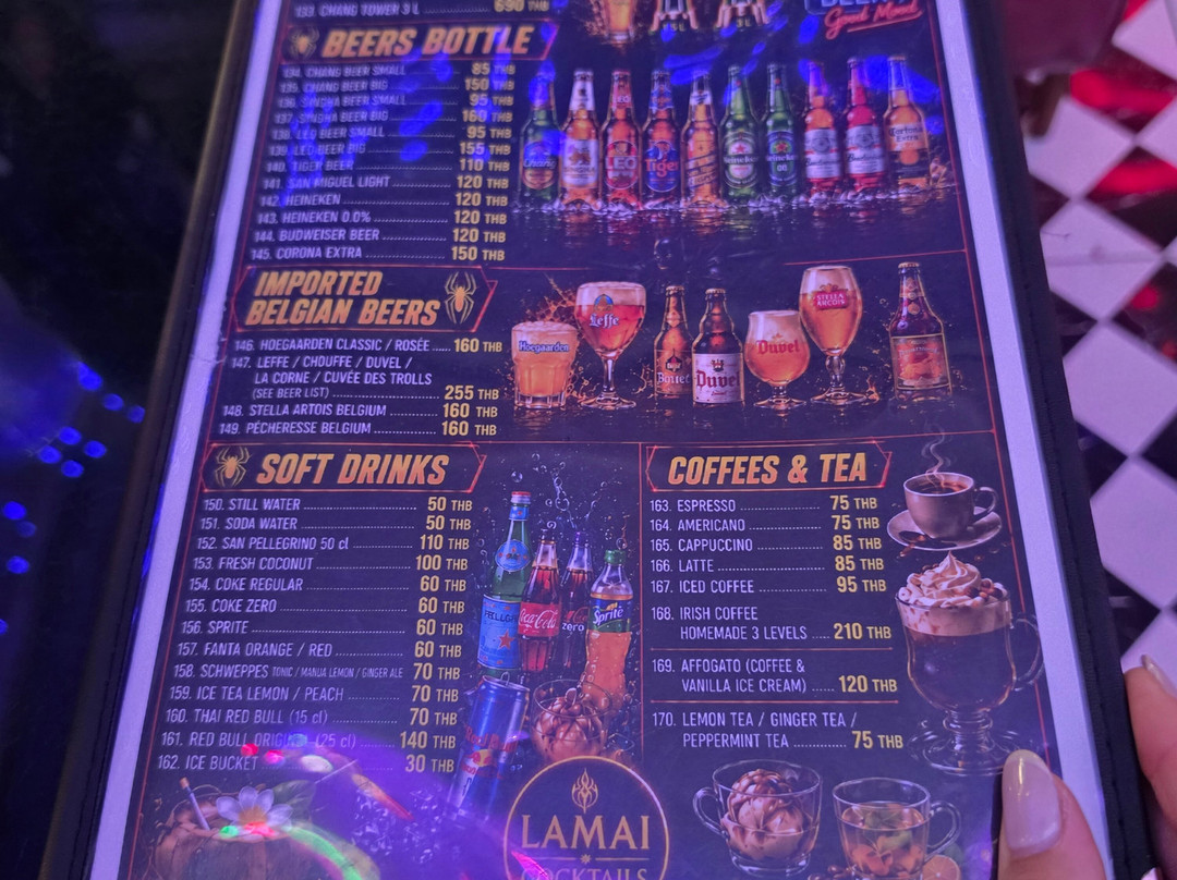 Lamai Cocktails-拉迈海滩必去景点