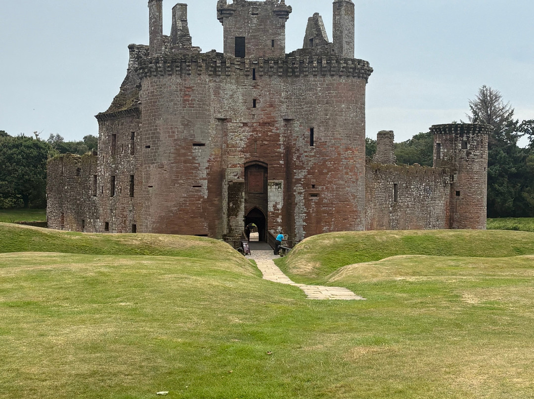 Caerlaverock Castle-邓弗里斯必去景点
