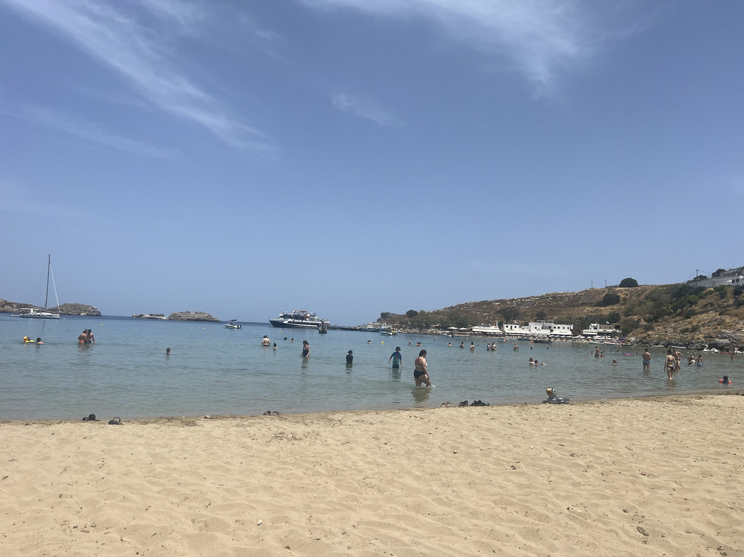 Lindos Beach-林多斯必去景点
